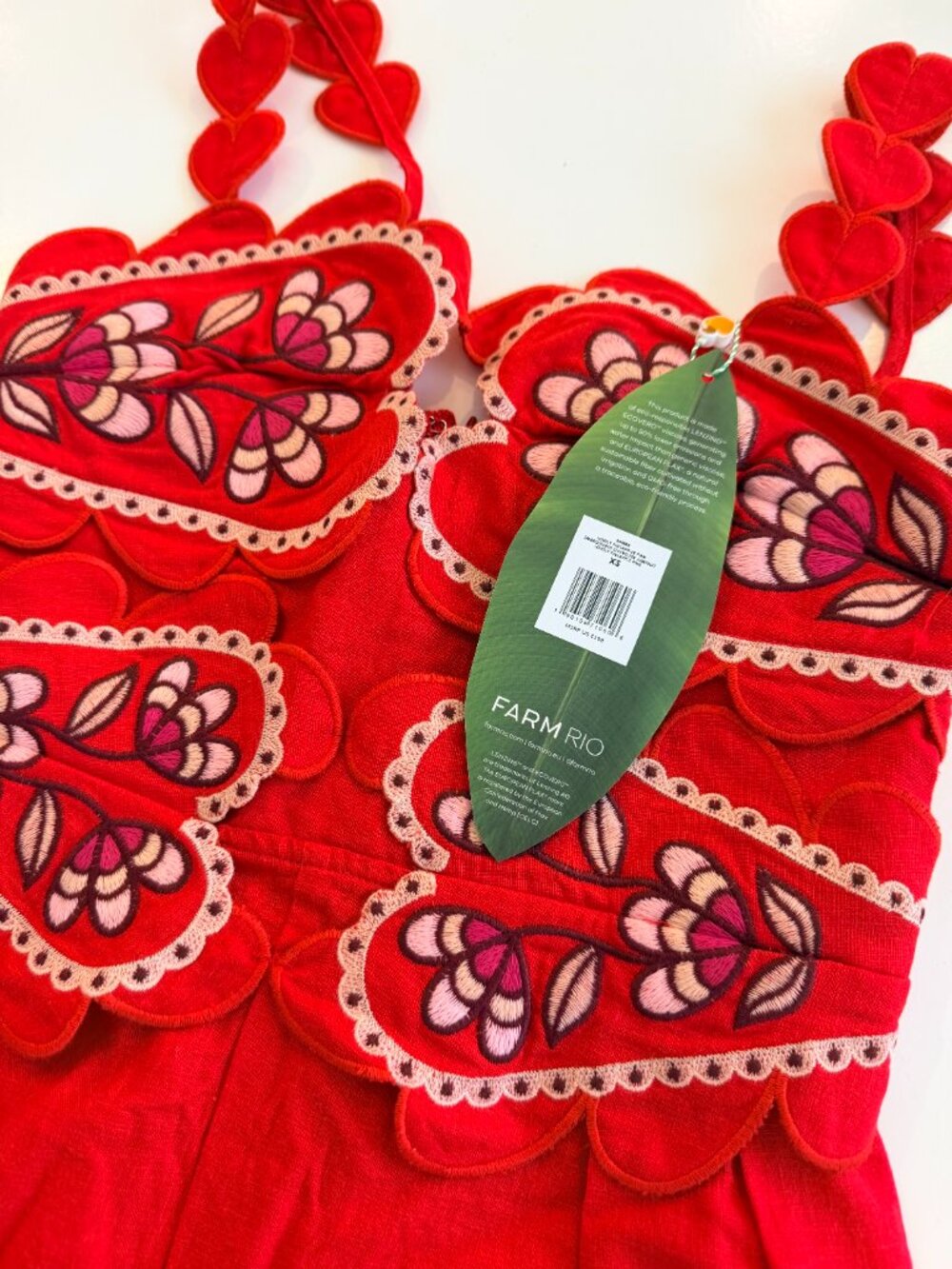 FARM RIO, red Jumper, NEW WITH TAGS - Picture 4 of 4